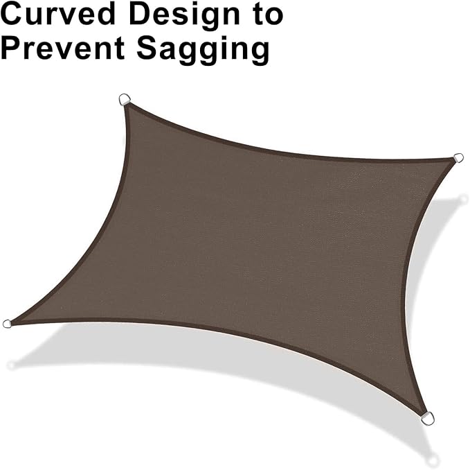 LOVE STORY Custom Size 6' x 10' Sun Shade Sail - Image 6