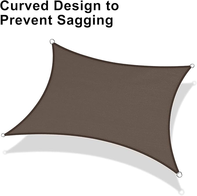 LOVE STORY Custom Size 9' x 14' Sun Shade Sail - Image 6