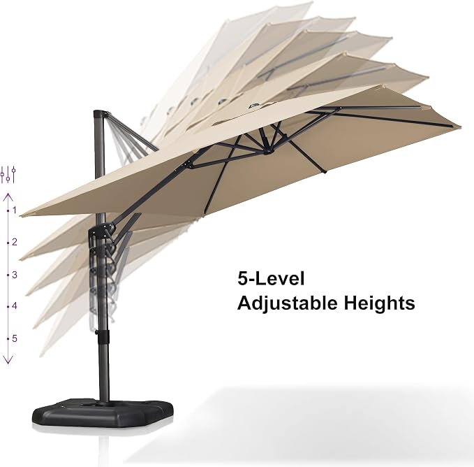 PURPLE LEAF Patio Umbrella - Image 5