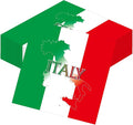 Italian Party Napkins Decorations, Disposable Paper Italy Flag Napkins Supplies Pack of 50, Birthday Party Baby Shower Decor Size 6.5 Inch