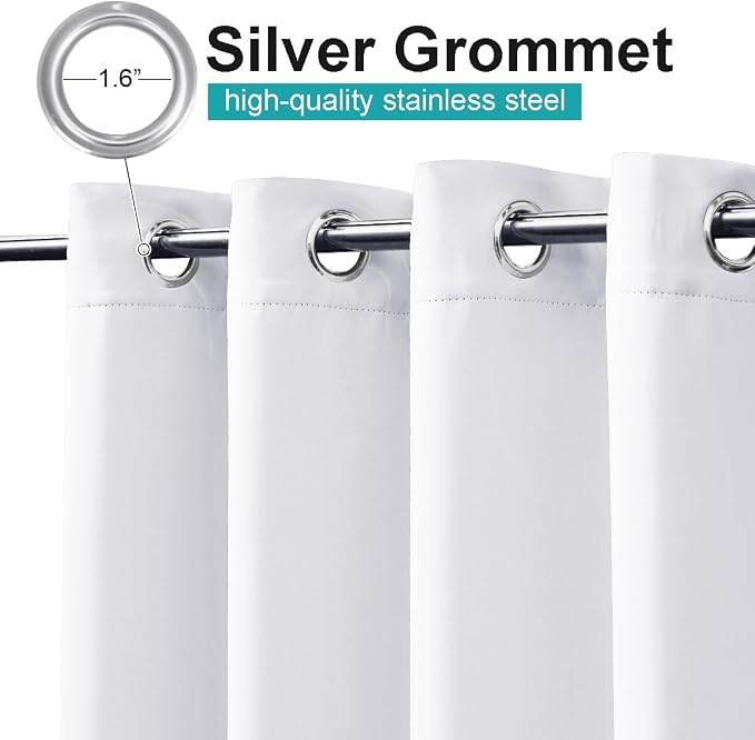 NICETOWN 2 PCs Waterproof Outdoor Curtains - Image 4