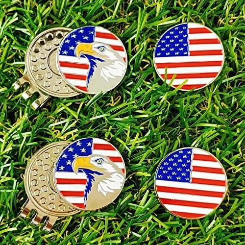 Golf Ball Markers with Hat Clips Value Sets - Image 2