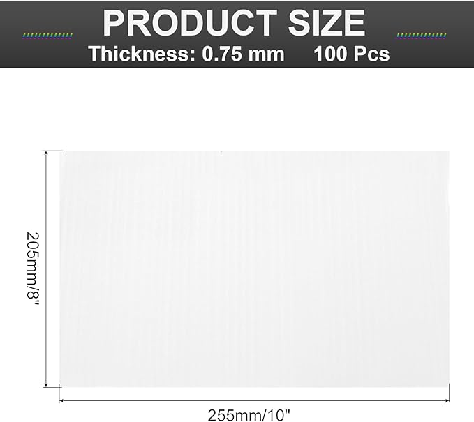 MECCANIXITY Foam Packing Pouches, 100 Pack 8 Inch x 10 Inch Wrap Bubble Pouches Cushion Foam Packing Supplies Packing sleeves White for Dishes Furniture Glasses Cups Moving Storage