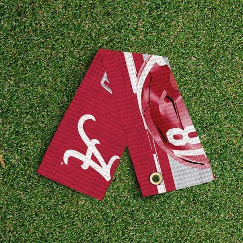 Northwest NCAA Golf Towel, Official Licensed Microfiber Waffle Fabric, - Image 3