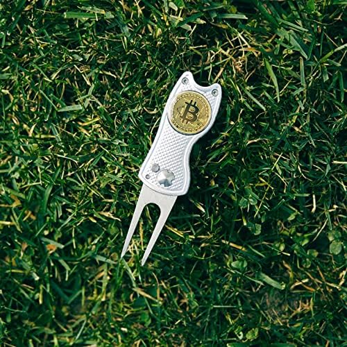 Bitcoin Golf Divot Tool, 3-in-1 Multitool, Magnetic Ball Marker - Image 6