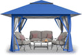 CROWN SHADES 13x13 Pop Up Gazebo, Outdoor Canopy Tent, Outdoor Gazebo by Unknown