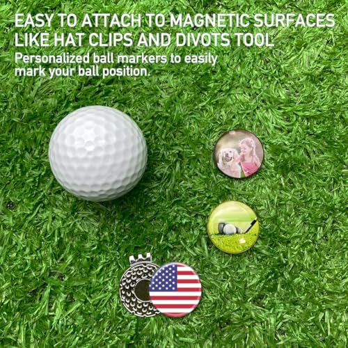 Custom Golf Divot Tool with Ball Marker, Personalized Foldable Golf Repair Tool - Image 5