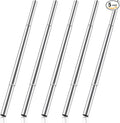5 Pcs Golf Club Extensions Steel Shaft for Iron Wooden Golf Repair and Replacement of Equipment Parts
