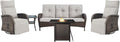 5 Piece Wicker Patio Furniture Set by Belord