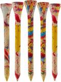 TH Golf 100 PCS Bamboo Golf Tees | Multiple Colours & Sizes | Castle Golf Tees by Unknown