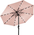 Best Choice Products 10ft Solar Polyester LED Lighted Patio Umbrella w/Tilt by Unknown