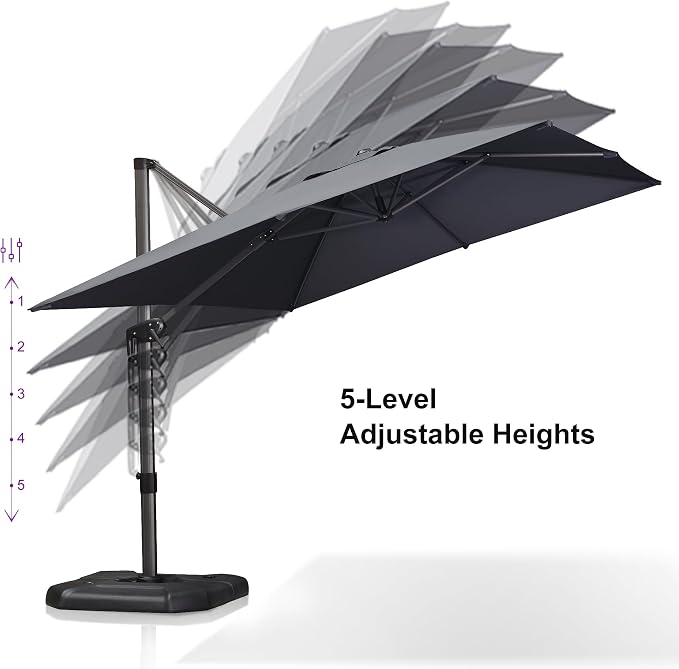PURPLE LEAF Patio Umbrella - Image 5
