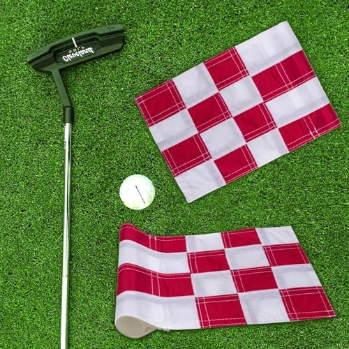 AZCOVER 3 Pack Checkered Golf Flag 8x6 Inch - Image 5