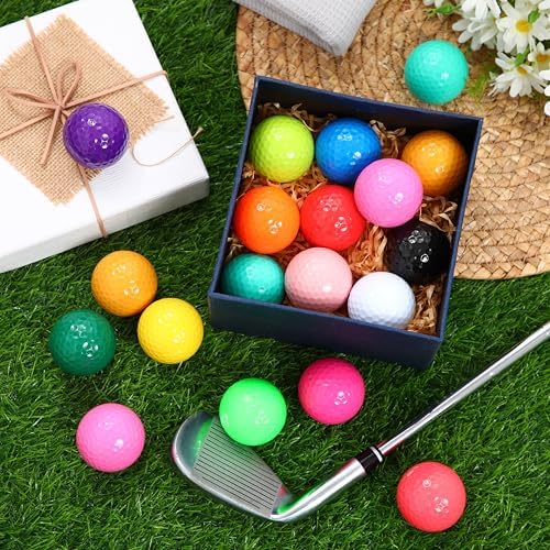 Vinsot 48 Pcs Golf Balls Bulk Solid Rubber Golf Soft Training Balls - Image 3