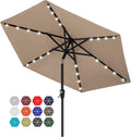 ABCCANOPY Solar Led Patio Umbrella by ABCCANOPY