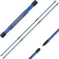 Golf Alignment Sticks 2 Pack,Upgraded 48" Collapsible Alignment Stick Golf Training Aid for Aiming, Putting, Swing Trainer, Golf Training Sticks with Clear Tube Case