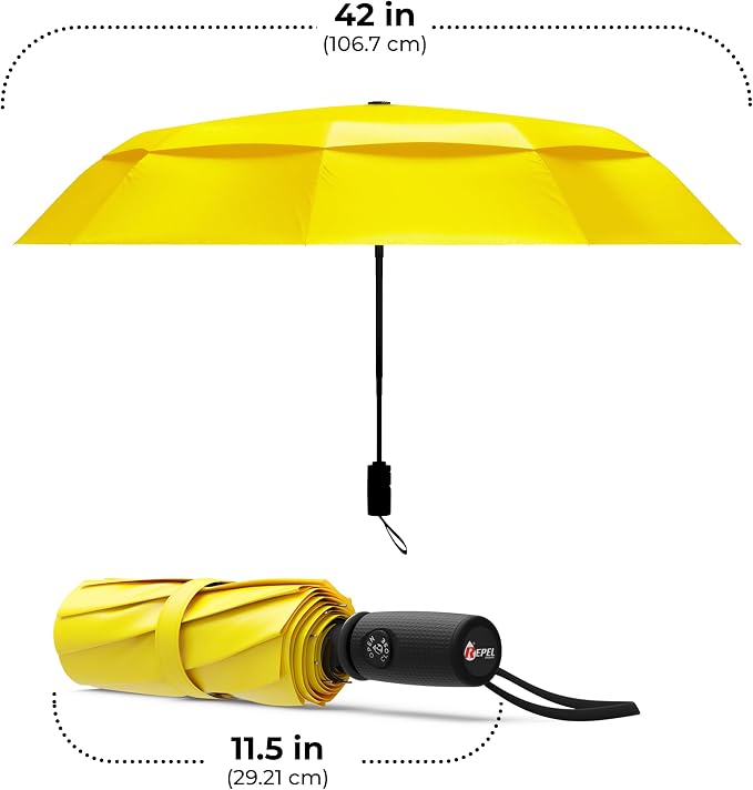 Windproof Travel Umbrella - Image 9