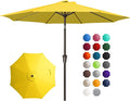 JEAREY 10 ft Outdoor Patio Umbrella w/Tilt and Crank by JEAREYOutdoorsCollection