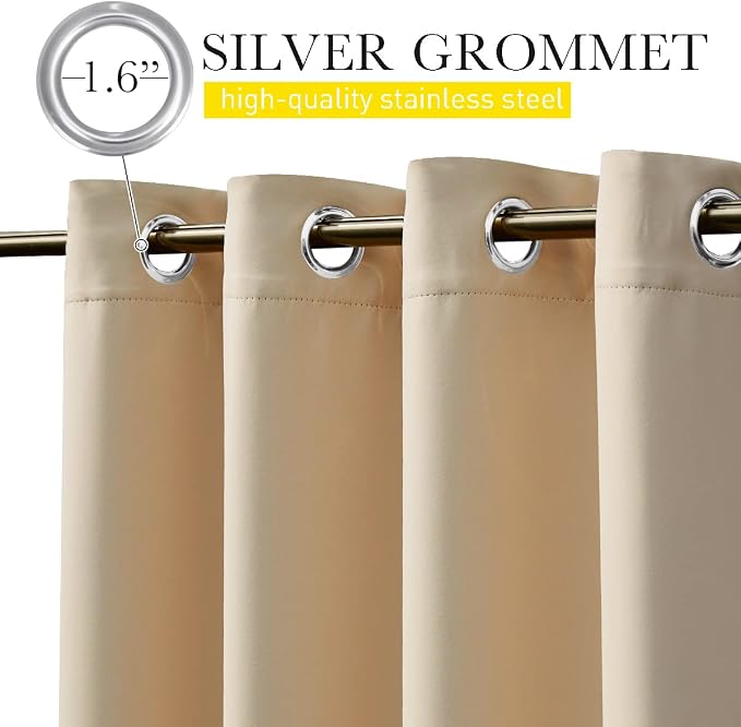 NICETOWN 2 PCs Outdoor Curtains - Image 7