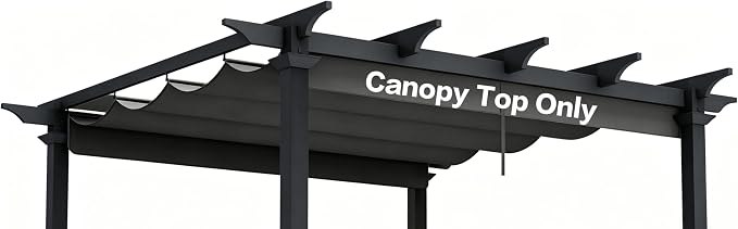 Pergola Shade Cover Replacement Canopy Top Compatible by Unknown