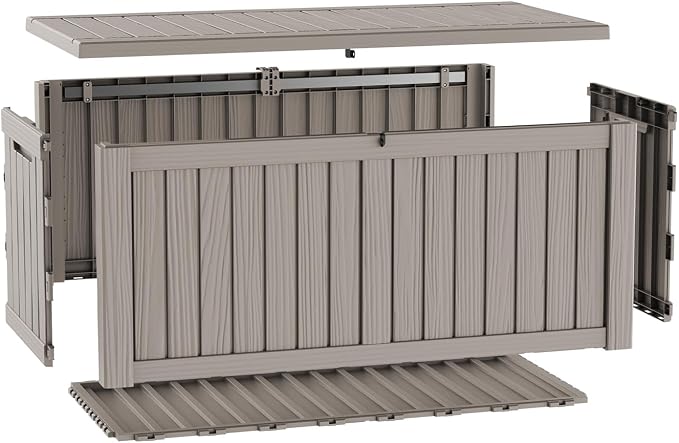 150 Gallon Resin Deck Box, Package Delivery Box - Image 9