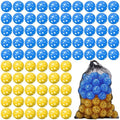 MiniInflat 80 Pcs Practice Golf Balls Plastic 42mm by MiniInflat