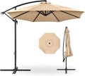 Best Choice Products 10ft Offset Cantilever Hanging Market Patio Umbrella by Unknown