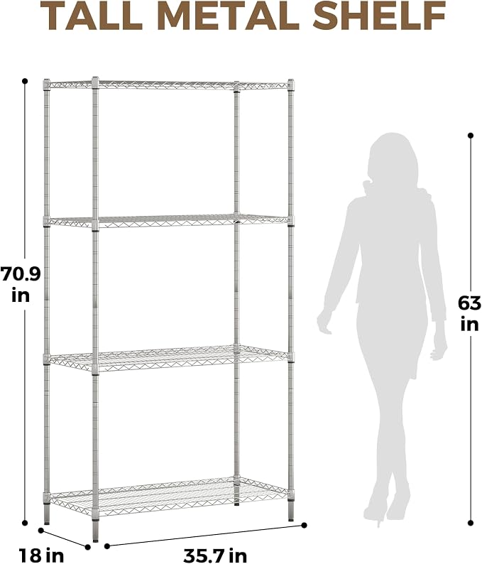 GENTINGBRO Large Plant Shelf Indoor Plant Stand Outdoor 4 Tier - Image 4
