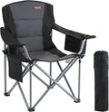 VEVOR Oversized Camping Folding Chair, Portable Heavy Duty Outdoor Quad Lumbar by VEVOR