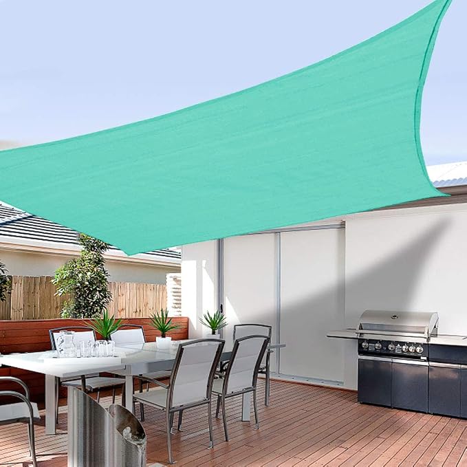 Shade&Beyond Custom Sun Shade Sail 7'x13'RectangleSun Sail Shades Patio UV by ShadeBeyond