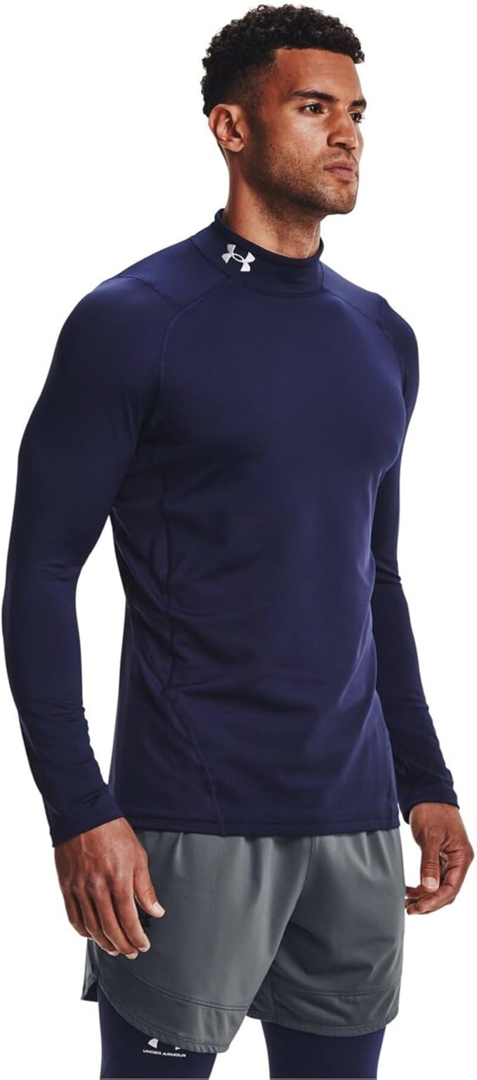 Under Armour Mens ColdGear Armour Fitted Mock