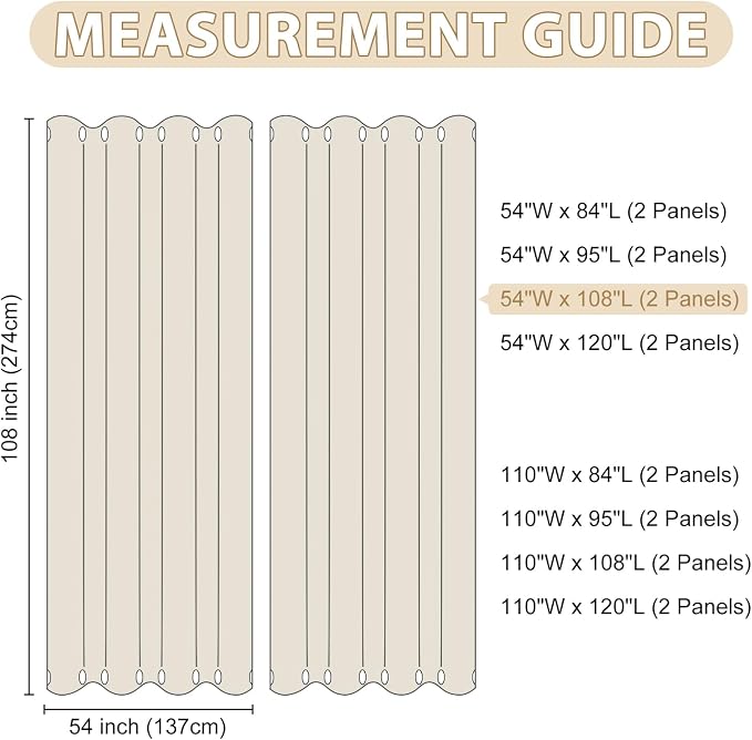 HDCAXKJ Waterproof Outdoor Curtains - Image 7