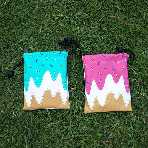 Golf Valuables Pouch Bag with Drawstrings Closure - Image 6
