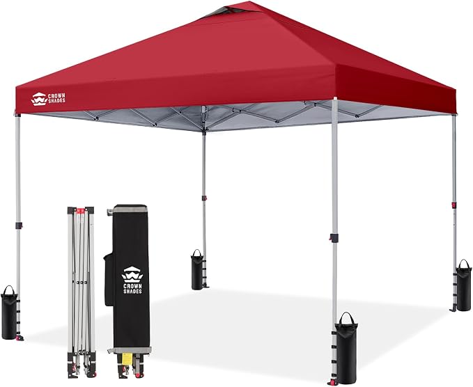 CROWN SHADES 12x12 Pop Up Canopy Tent by Unknown