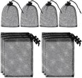Sliverdew 10PCS Small Mesh Bags Drawstring Black Mesh Drawstring Bag Mini Nylon by Sliverdew