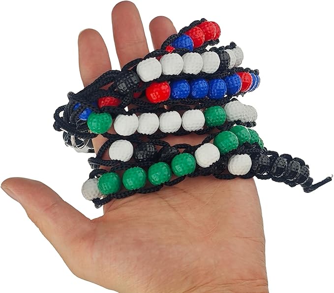 3/6/10/15 Pack Golf Bead Counter Golf Stroke Counter Golf Counter with Clip