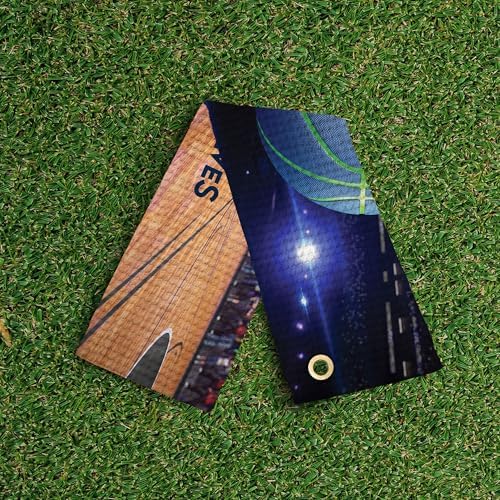 Northwest NBA Golf Towel – Official Licensed Microfiber Waffle Fabric, - Image 4