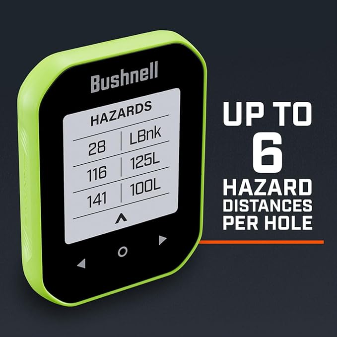Bushnell Golf Phantom 3 Slope GPS Handlheld (Red/Blue) | 38,000+ Courses, Slope Compensation, Hazard Info, Distance Calculator, Scorekeeping, Magnet Mount, Touchscreen | Signature Series Gift Bundle