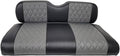 Huskey Parts Company Golf Cart Seat Cover for EZGO Valor/TXT 2014-2022, Charcoal Gray, Extra Cushion