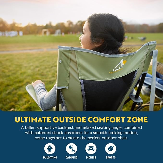 GCI Outdoor Comfort Pro Rocker Camping Chair - Image 4