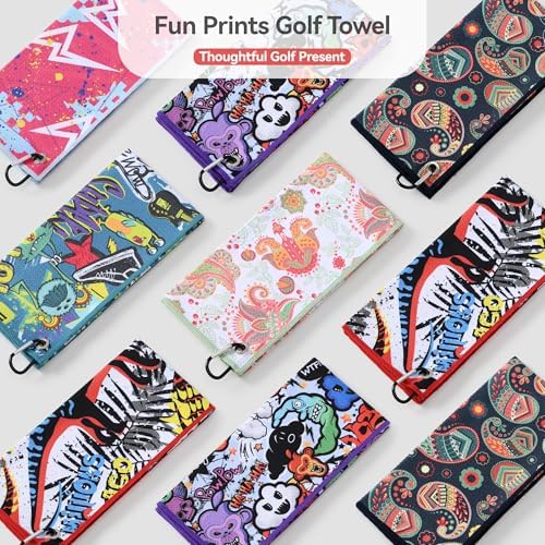 Mile High Life Golf Towel 16"x24", Microfiber Waffle Weave - Image 7