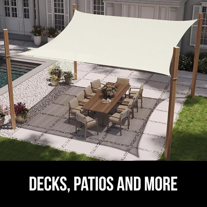 GORILLA GRIP Heavy Duty Sun Shade, UV Protection Fade Tear and Rust Resistant - Image 7