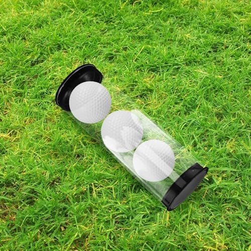Yardwe Clear Tube Golf Ball Storage Case, 1. 8 Inch Plastic Tubes - Image 6