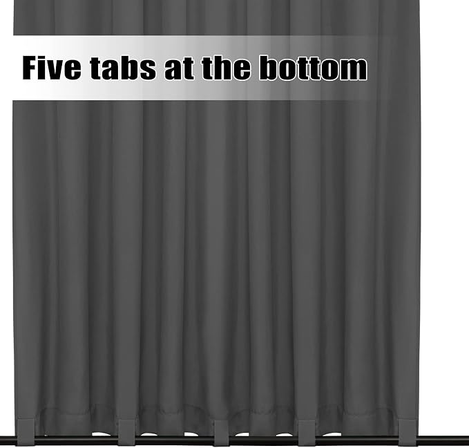 Easy-Going Outdoor Curtains for Patio 1 Panel, 54x108 inch, Weatherproof - Image 4