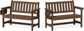 SERWALL HDPE Outdoor Bench by SERWALL