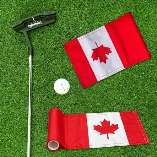 AZCOVER 2 Pack Canada Golf Flag 8x6 Inch - Image 7