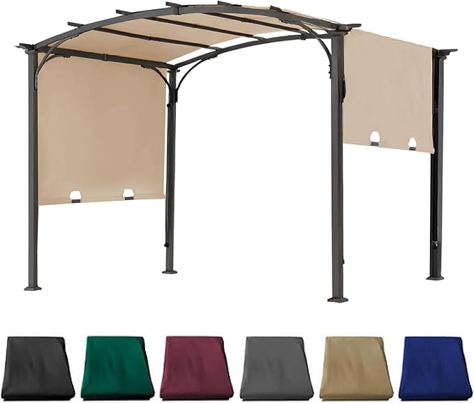 85" x 208" Universal Pergola Replacement Canopy Cover | Waterproof Shade Top by JANCANOPY