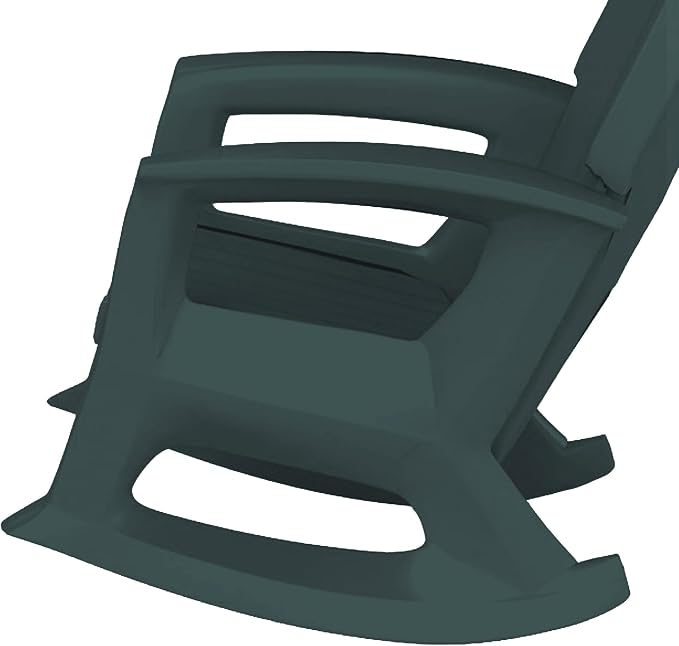 Rockaway Heavy Duty All Weather Patio or Deck Rocking Chair, and Patio - Image 8