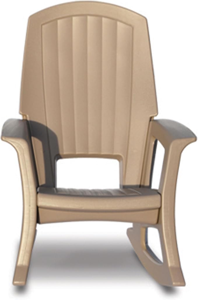 Rockaway Heavy Duty All Weather Rocking Chair, 4 Pack | Polyethylene Outdoor - Image 4