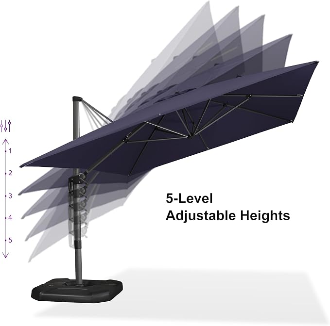 PURPLE LEAF Patio Umbrella - Image 4